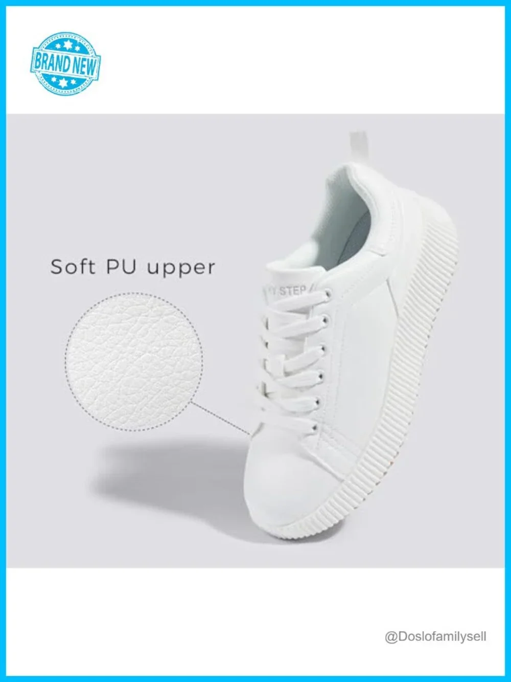 Women's Woven Platform Sneakers Lace-Up Rhinestone Walking Shoes